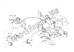 achter hydraulische rem