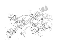 achter hydraulische rem