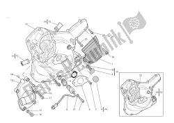 Water pump-altr-sidecrnkcse cover