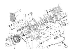 WATER PUMP -ALTERNATOR COVER