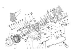 WATER PUMP -ALTERNATOR COVER