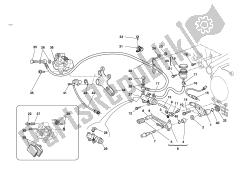 achter hydraulische rem