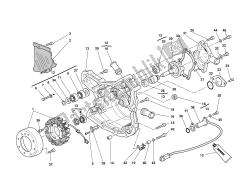 WATER PUMP -ALTERNATOR COVER