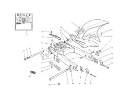 bras oscillant et chaîne