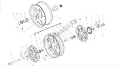 disegno 026 - ruota anteriore e posteriore [mod: 1199abs; xst: aus, bra, chn, eur, fra, jap] cornice del gruppo