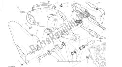 DRAWING 28A - FORCELLONE POSTERIORE [MOD:1199ABS;XST:AUS,BRA,CHN,EUR,FRA,JAP]GROUP FRAME