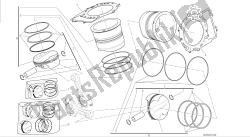tekening 007 - cilinders - zuigers [mod: 1199abs; xst: aus, bra, chn, eur, fra, jap] groepsmotor