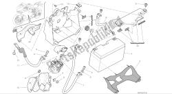 desenho 18a - porta-bateria [mod: 1299; xst: aus, eur, fra, jap, twn] grupo elétrico