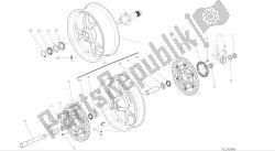 dessin 026 - ruota anteriore e posteriore [mod: 1299; xst: aus, eur, fra, jap, twn] cadre de groupe