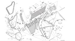 tekening 030 - waterkoeler [mod: 1299; xst: aus, eur, fra, jap, twn] groepsframe