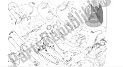 disegno 19a - sistema di scarico (jap) [mod: 1299; xst: jap, twn] cornice del gruppo