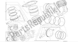 desenho 007 - cilindros - pistões [mod: 1299; xst: aus, eur, fra, jap, twn] grupo motor