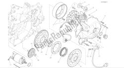 rysunek 012 - rozruch elektryczny i zapłon [mod: 1299; xst: aus, eur, fra, jap, twn] grupa silnik