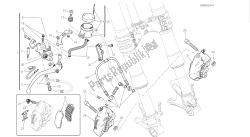 dessin 024 - freno anteriore [mod: 1299s; xst: aus, eur, fra, jap, twn] cadre de groupe