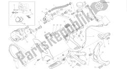 desenho 025 - freno posteriore [mod: 1299s; xst: aus, eur, fra, jap, twn] quadro de grupo