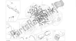 disegno 18c - serie di cavi [mod: 1299s; xst: aus, eur, fra, jap, twn] gruppo elettrico