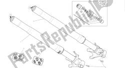 desenho 21a - forquilha dianteira [mod: 1299s; xst: aus, eur, fra, jap, twn] quadro de grupo