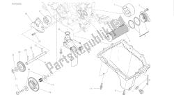 desenho 009 - filtros e bomba de óleo [mod: 1299s; xst: aus, eur, fra] motor de grupo