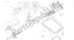 dessin 009 - filtres et pompe à huile [mod: 1299s; xst: aus, eur, fra] moteur du groupe