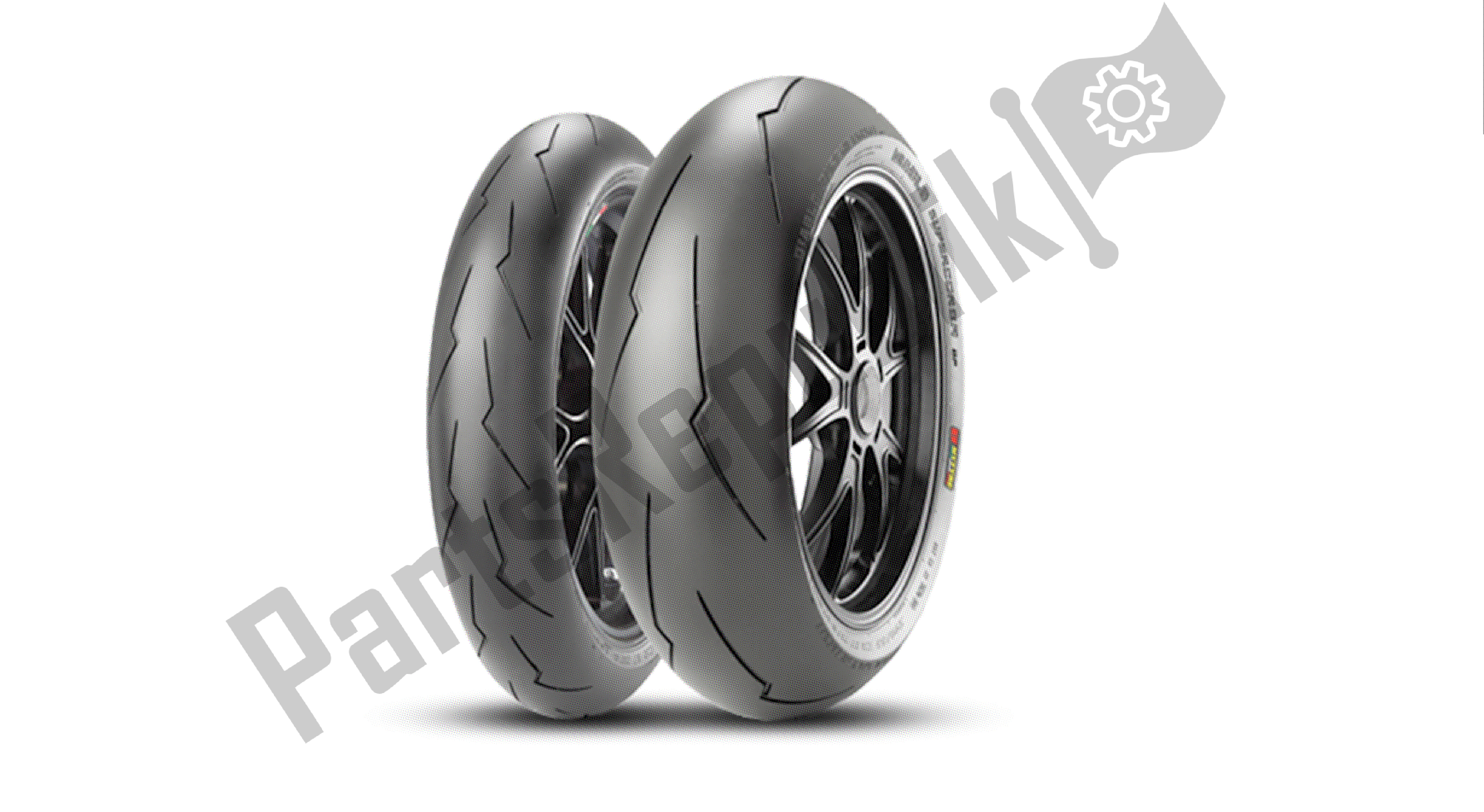Todas las partes para Dibujo A1 - Neumáticos Del Grupo [mod: 1299s] de Ducati Panigale S ABS 1299 2016