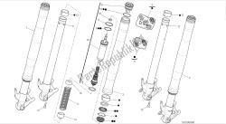 dessin 21a - fourche avant [mod: 899 abs; xst: aus, eur, fra, jap, twn] cadre de groupe