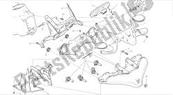 disegno 020 - fanale anteriore e cruscotto [mod: 899abs; xst: aus, eur, fra, jap, twn] cornice di gruppo