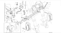 rysunek 024 - freno anteriore [mod: 899 abs; xst: aus, eur, fra, jap, twn] ramka grupy