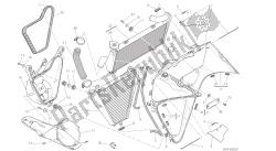 disegno 030 - cornice gruppo radiatore acqua [mod: 959.959 aws]