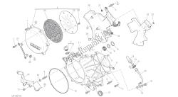 dibujo 005 - embrague - tapa del cárter lateral [mod: 959,959aws; xst: aus, eur, fra, jap, twn] motor de grupo