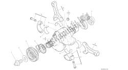 dessin 006 - bielles [mod: 959,959 aws] groupe moteur