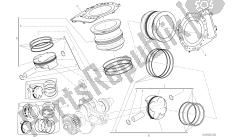 dibujo 007 - cilindros - pistones [mod: 959,959 aws] motor de grupo