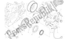 disegno 012 - motore elettrico di avviamento e accensione [mod: 959.959 aws]