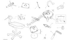 dibujo 01b - herramientas de servicio de taller [mod: 959,959 aws] herramientas de grupo
