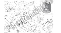 disegno 019 - gruppo scarico [mod: 959.959 aws; xst: aus, eur, fra, jap, twn] cornice del gruppo