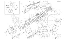 rysunek 025 - freno posteriore [mod: 959,959 aws] ramka grupy