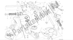 disegno 021 - semimanubri - ammortizzatore di sterzo [xst: cal, cdn] cornice del gruppo