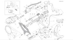 desenho 025 - freno posteriore [xst: cal, cdn] quadro de grupo