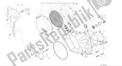 dibujo 005 - embrague - cubierta del cárter lateral [xst: cal, cdn] motor de grupo