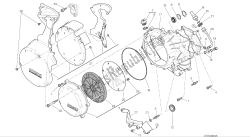 disegno 05a - gruppo motore coperchio carter lato frizione (jap)