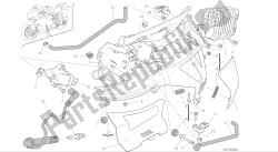 dessin 018 - impianto elettrico sinistro [mod: 1199r; xst: aus, eur, fra, jap, twn] groupe electrique