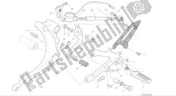 DRAWING 016 - FOOTRESTS, LEFT [XST:CAL,CDN]GROUP FRAME