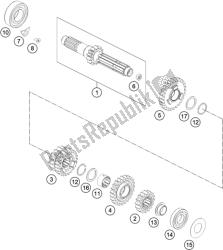 transmission i - arbre principal