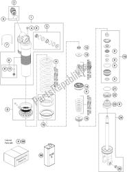 SHOCK ABSORBER DISASSEMBLED