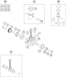 CRANKSHAFT, PISTON