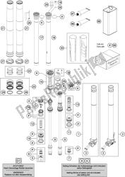 FRONT FORK DISASSEMBLED