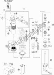 SHOCK ABSORBER DISASSEMBLED