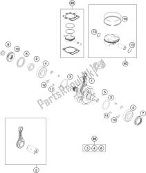 CRANKSHAFT, PISTON