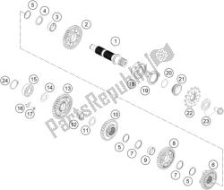 TRANSMISSION II - COUNTERSHAFT