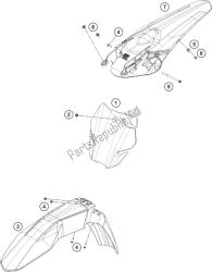 masker, spatborden