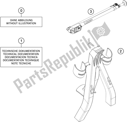 All parts for the Seperate Enclosure of the Gasgas MC 450F EU 2021